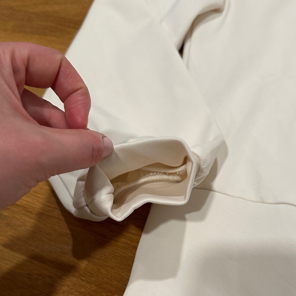 *last chance* Lulus | Women’s White Long Sleeve Dress - Picture 7 of 10